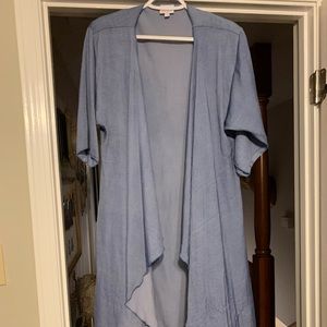 Denim Blue Kimono/Duster